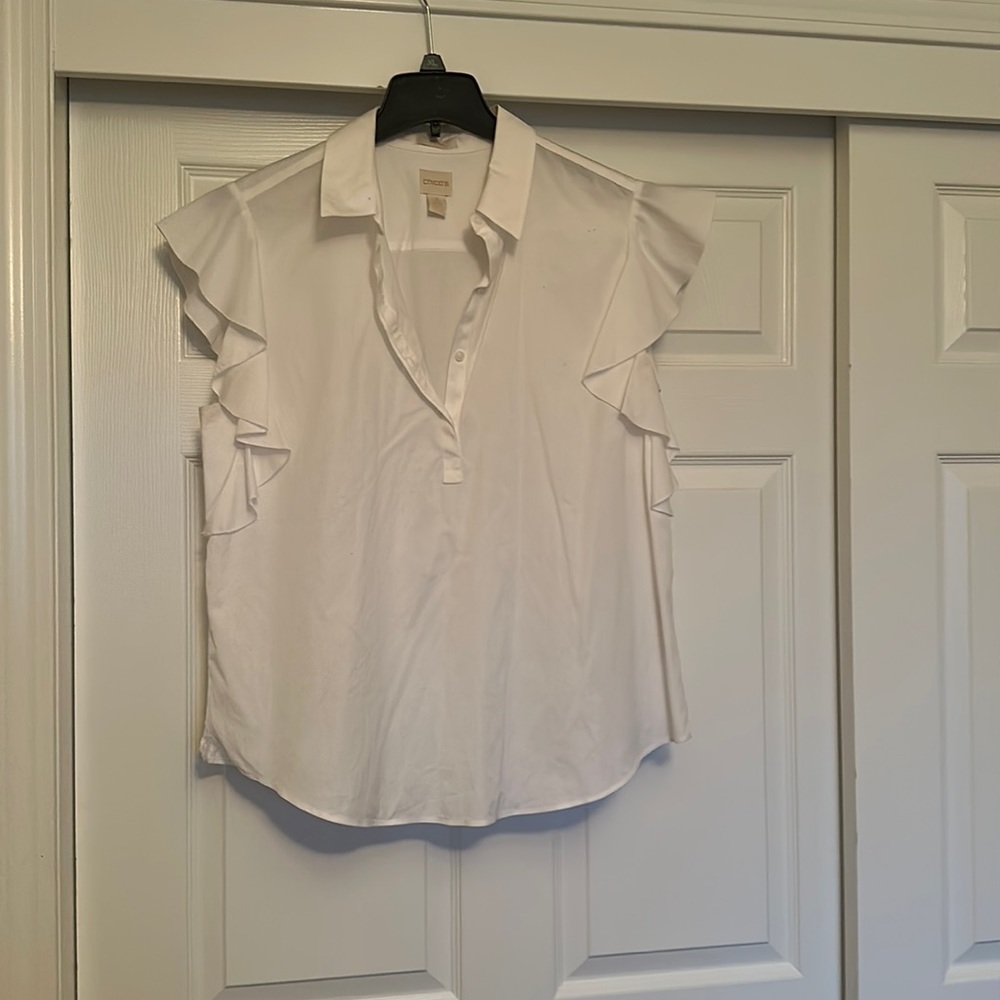 Crisp white shirt